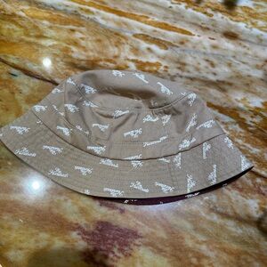 The Hundreds Beige/Tan Bucket Hat with White Logo